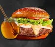 Chèvre-miel burger
